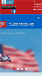 Mobile Screenshot of patches-on-sale.com